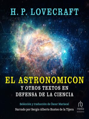 cover image of El Astronomicon y otros textos en defensa de la ciencia (The Astronomicon and other texts in defense of science)